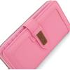 imageX Wrangler Womens Wallets Bifold Wristlet Wallets for Women Large Capacity Credit Card Cash Wallet with ID WindowHot Pink
