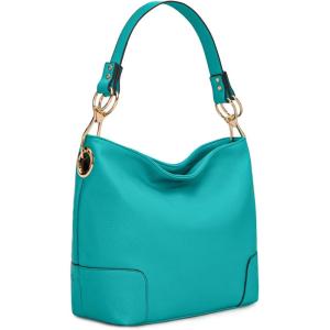 imageMontana West Medium Hobo Bags for Women Top Handle Satchel Shoulder Purse Bucket HandbagSpecialturquoise