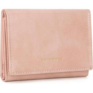 imageMontana West Wallet for Women Small Trifold Wallet RFID Blocking Wallets with ID WindowPink