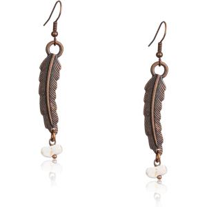 imageWrangler Western Earrings Concho Dangling Retro Lightweight Jewelry for Women CowgirlJWhite