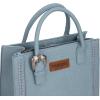 imageWrangler Tote Bag for Women Western Cowhide Purse and Wallet SetRetro Blue