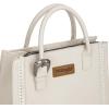 imageWrangler Tote Bag for Women Western Cowhide Purse and Wallet SetRetro Cannoli Cream