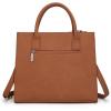 imageWrangler Tote Bag for Women Western Cowhide Purse and Wallet SetRetro Classic Brown