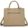 imageWrangler Tote Bag for Women Western Cowhide Purse and Wallet SetRetro Classic Tan