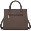 imageWrangler Tote Bag for Women Western Cowhide Purse and Wallet SetRetro Dark Coffee