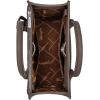imageWrangler Tote Bag for Women Western Cowhide Purse and Wallet SetRetro Dark Coffee