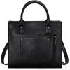 imageWrangler Tote Bag for Women Western Cowhide Purse and Wallet SetVintage Black