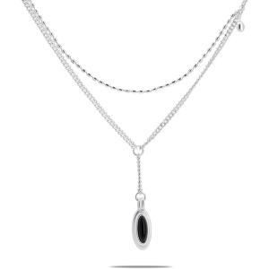 imageMontana West Wrangler Pendant Gold Necklace for Women Fashion Jeweley 18k Gold Necklaces for Women JewelryBlack