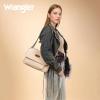imageWrangler Shoulder Bag for Women Retro Purses and Handbags Crossbody Bags with Chain StrapBeige