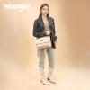 imageWrangler Shoulder Bag for Women Retro Purses and Handbags Crossbody Bags with Chain StrapBeige