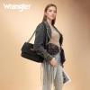 imageWrangler Shoulder Bag for Women Retro Purses and Handbags Crossbody Bags with Chain StrapBlack