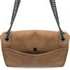 imageWrangler Shoulder Bag for Women Retro Purses and Handbags Crossbody Bags with Chain StrapKhaki