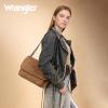 imageWrangler Shoulder Bag for Women Retro Purses and Handbags Crossbody Bags with Chain StrapKhaki