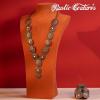 imageRustic Coutures Western Necklace Earrings Jewelry Set for WomenAWhite