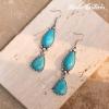 imageRustic Coutures Western Necklace Earrings Jewelry Set for WomenEBlue
