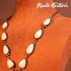imageRustic Coutures Western Necklace Earrings Jewelry Set for WomenEWhite