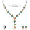 imageRustic Coutures Western Necklace Earrings Jewelry Set for WomenZMulticolor