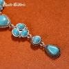 imageRustic Coutures Western Necklace Earrings Jewelry Set for WomenZTurquoise