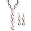 imageRustic Coutures Western Necklace Earrings Jewelry Set for WomenGWhite