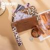 imageMontana West X Wrangler Keychain Wristlet Wallets for Women Dual Pouch Wristlet with Zipper Coin Purse Large Capacity and Easy to CarryBrown