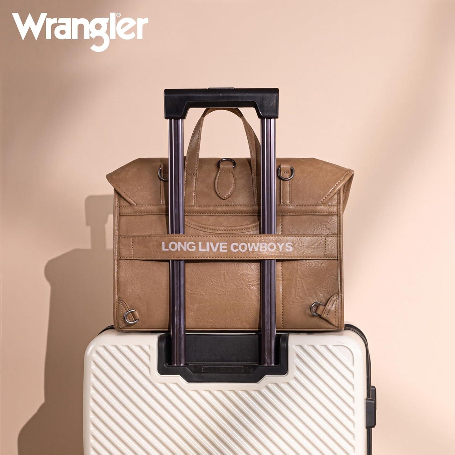 imageMontana West Wrangler 156 Inch Laptop Backpack Convertible Crossbody Bags Tophandle Handbags for BusinessTravelOfficeKhaki