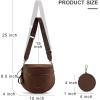 imageMontana West Large Bum Bag Nylon Crossbody Bags Mom Purse with with Coin PurseCoffee