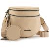 imageMontana West Large Bum Bag Nylon Crossbody Bags Mom Purse with with Coin PurseKhaki