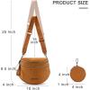 imageMontana West Large Bum Bag Nylon Crossbody Bags Mom Purse with with Coin PurseLight Brown