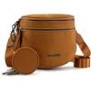imageMontana West Large Bum Bag Nylon Crossbody Bags Mom Purse with with Coin PurseLight Brown