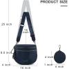 imageMontana West Large Bum Bag Nylon Crossbody Bags Mom Purse with with Coin PurseNavy Blue