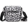 imageMontana West Large Bum Bag Nylon Crossbody Bags Mom Purse with with Coin PursePrintedleopard