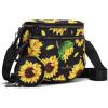 imageMontana West Large Bum Bag Nylon Crossbody Bags Mom Purse with with Coin PurseSunflower