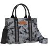 imageMontana West Wrangler Tote Bag for Women Western Camo Pattern Canvas Crossbody bag Handbag Vintage DesignBlack