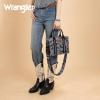 imageMontana West Wrangler Tote Bag for Women Western Camo Pattern Canvas Crossbody bag Handbag Vintage DesignBlack