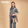 imageMontana West Wrangler Tote Bag for Women Western Camo Pattern Canvas Crossbody bag Handbag Vintage DesignBrown