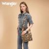 imageMontana West Wrangler Tote Bag for Women Western Camo Pattern Canvas Crossbody bag Handbag Vintage DesignGreen