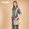 imageMontana West Wrangler Tote Bag for Women Western Camo Pattern Canvas Crossbody bag Handbag Vintage DesignPink