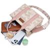 imageMontana West Wrangler Tote Bag for Women Western Camo Pattern Canvas Crossbody bag Handbag Vintage DesignPink