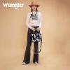 imageMontana West X Wrangler Tote Bag Cow Print Western Satchel Bags for Women with Braided Rope HandleBlack