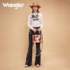 imageMontana West X Wrangler Tote Bag Cow Print Western Satchel Bags for Women with Braided Rope HandleBrown