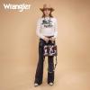 imageMontana West X Wrangler Tote Bag Cow Print Western Satchel Bags for Women with Braided Rope HandleCoffee