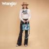 imageMontana West X Wrangler Tote Bag Cow Print Western Satchel Bags for Women with Braided Rope HandleTurquoise