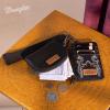 imageMontana WestxWrangler KeyChain Wristlet Wallets for Women Western Dual Pouch Wristlet Embroidered Boot Scroll Card Holder Wallet With ZipperBBlack