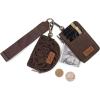 imageMontana WestxWrangler KeyChain Wristlet Wallets for Women Western Dual Pouch Wristlet Embroidered Boot Scroll Card Holder Wallet With ZipperTooling Coffee