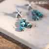 imageRustic Coutures Western Turquiose Earrings for Women Cowgirl Country Dangling Concho Western JewelryHTurquoise