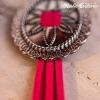 imageRustic Coutures Western Turquiose Earrings for Women Cowgirl Country Dangling Concho Western JewelryHot Pink