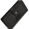 imageMontana West X Wrangler Black Tooling Flower Wallet for Women Bifold Zipper Wallets Card Cases ampamp Money Organizers Large Capacity Phone Cash Wallet Ladies Female Western Clutch Wallets with ID WindowBlack