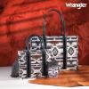 imageMontana West Wrangler Wallets for Women Boho Aztec Card Holder WG2203W005BDYAngel Diamond Black