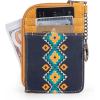 imageMontana West Wrangler Wallets for Women Boho Aztec Card Holder WG2203W005BDYAngel Diamond Mustyellow