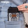 imageMontana West Wrangler Wallets for Women Boho Aztec Card Holder WG2203W005BDYAztec Black